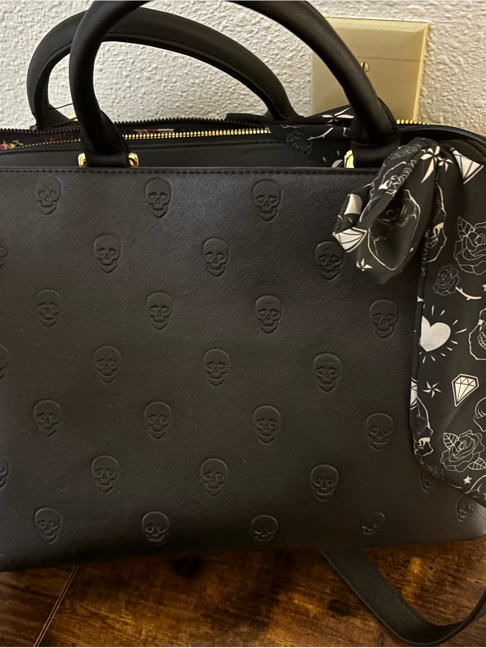 Betsey Johnson Skull Bag